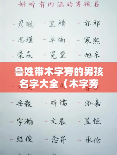 鲁姓带木字旁的男孩名字大全（木字旁加鲁）