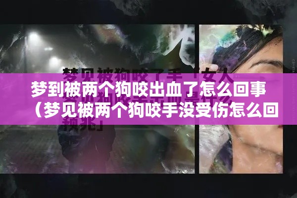 梦到被两个狗咬出血了怎么回事（梦见被两个狗咬手没受伤怎么回事）