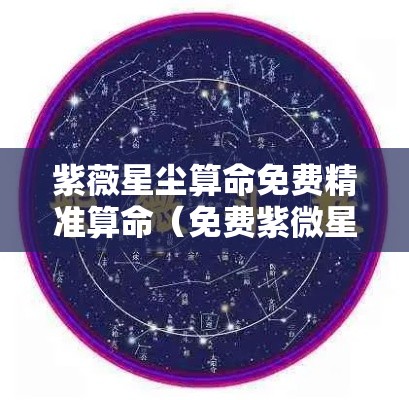 紫薇星尘算命免费精准算命（免费紫微星测算）