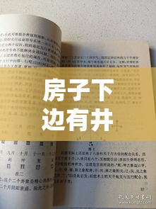 房子下边有井的风水禁忌（房子下面有活水井好不好）