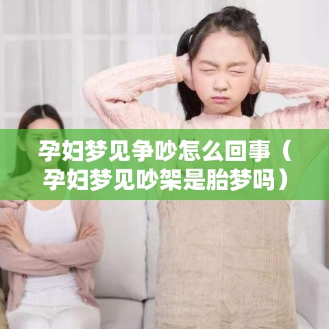 孕妇梦见争吵怎么回事（孕妇梦见吵架是胎梦吗）