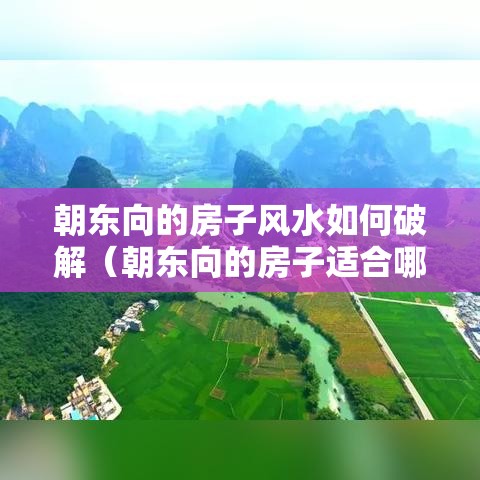 朝东向的房子风水如何破解（朝东向的房子适合哪些属相）